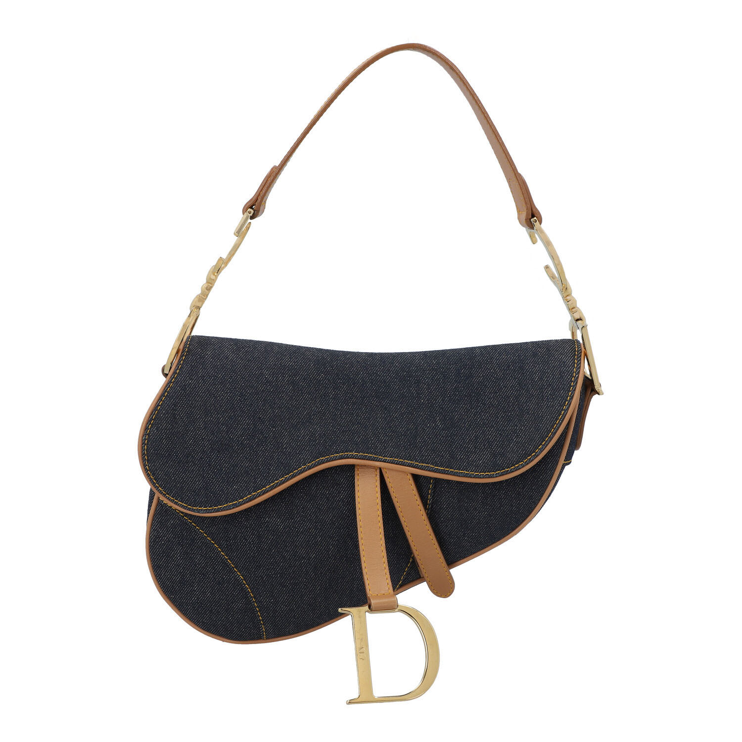 CHRISTIAN DIOR Schultertasche "SADDLE BAG".