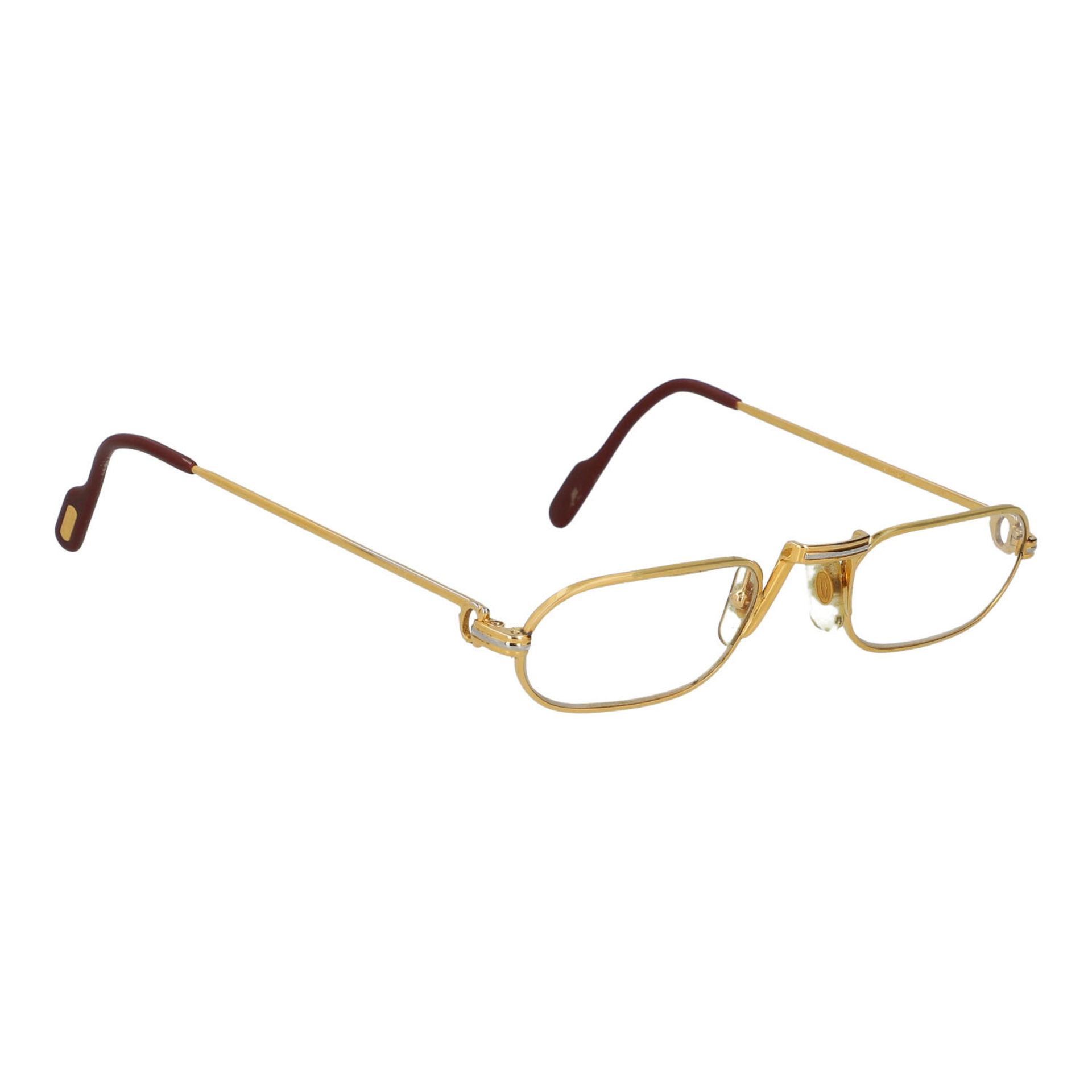 CARTIER VINTAGE Brille "DEMI LUNE 50-24". - Bild 2 aus 6