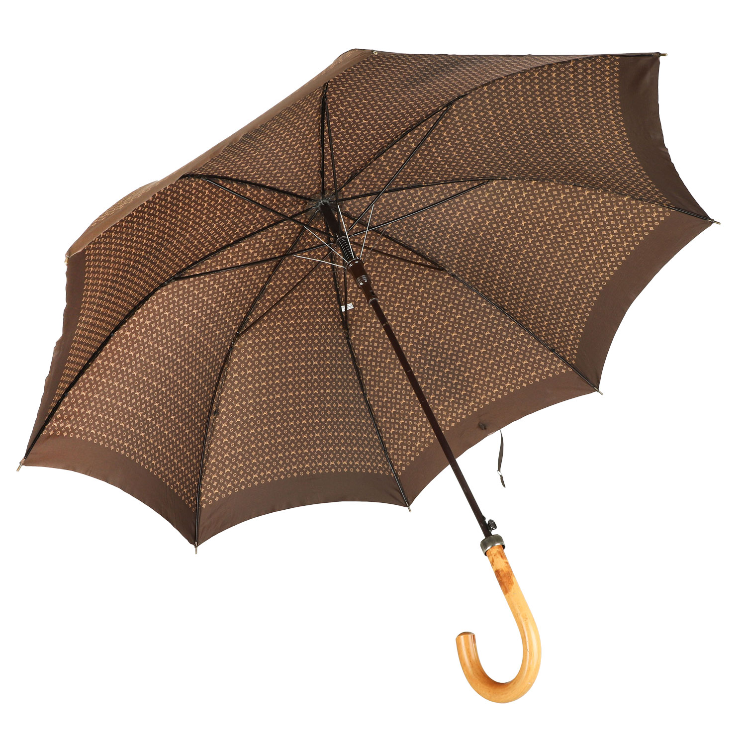LOUIS VUITTON VINTAGE Regenschirm "PARAPLUIE MONOGRAM", Wohl 80er Jahre. - Image 3 of 4