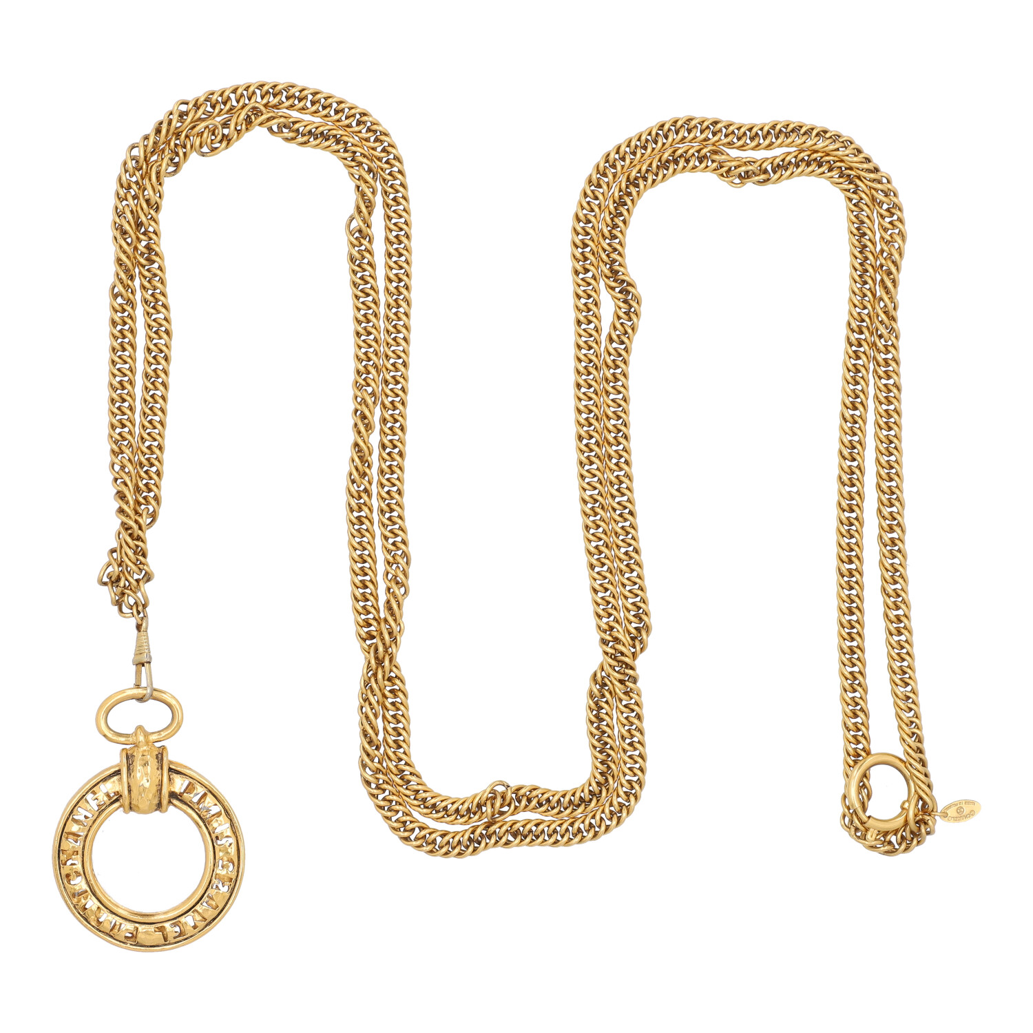 CHANEL VINTAGE Kette, Koll.: 80er Jahre.