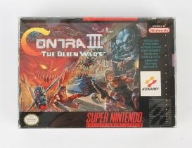 Super Nintendo (SNES) Contra III: The Alien Wars (NTSC)