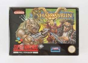 Super Nintendo (SNES) Shadowrun (PAL)