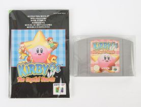 Nintendo 64 (N64) Kirby 64 The Crystal Shards (PAL) with instruction booklet
