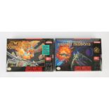 Super Nintendo (SNES) Wing Commander bundle Includes: Wing Commander and Wing Commander The Secret