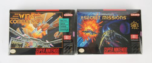 Super Nintendo (SNES) Wing Commander bundle Includes: Wing Commander and Wing Commander The Secret