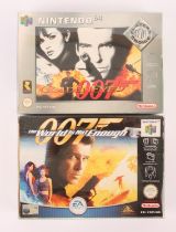 Nintendo 64 (N64) 007 James Bond bundle Includes: Goldeneye and The World is Not Enough