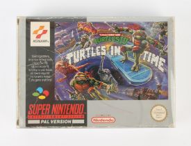 Super Nintendo (SNES) Teenage Mutant Ninja Turtles IV: Turtles in Time (PAL)