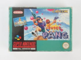 Super Nintendo (SNES) Super Pang (PAL)