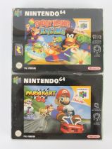 Nintendo 64 (N64) kart racing bundle Includes: Mario Kart and Diddy Kong Racing