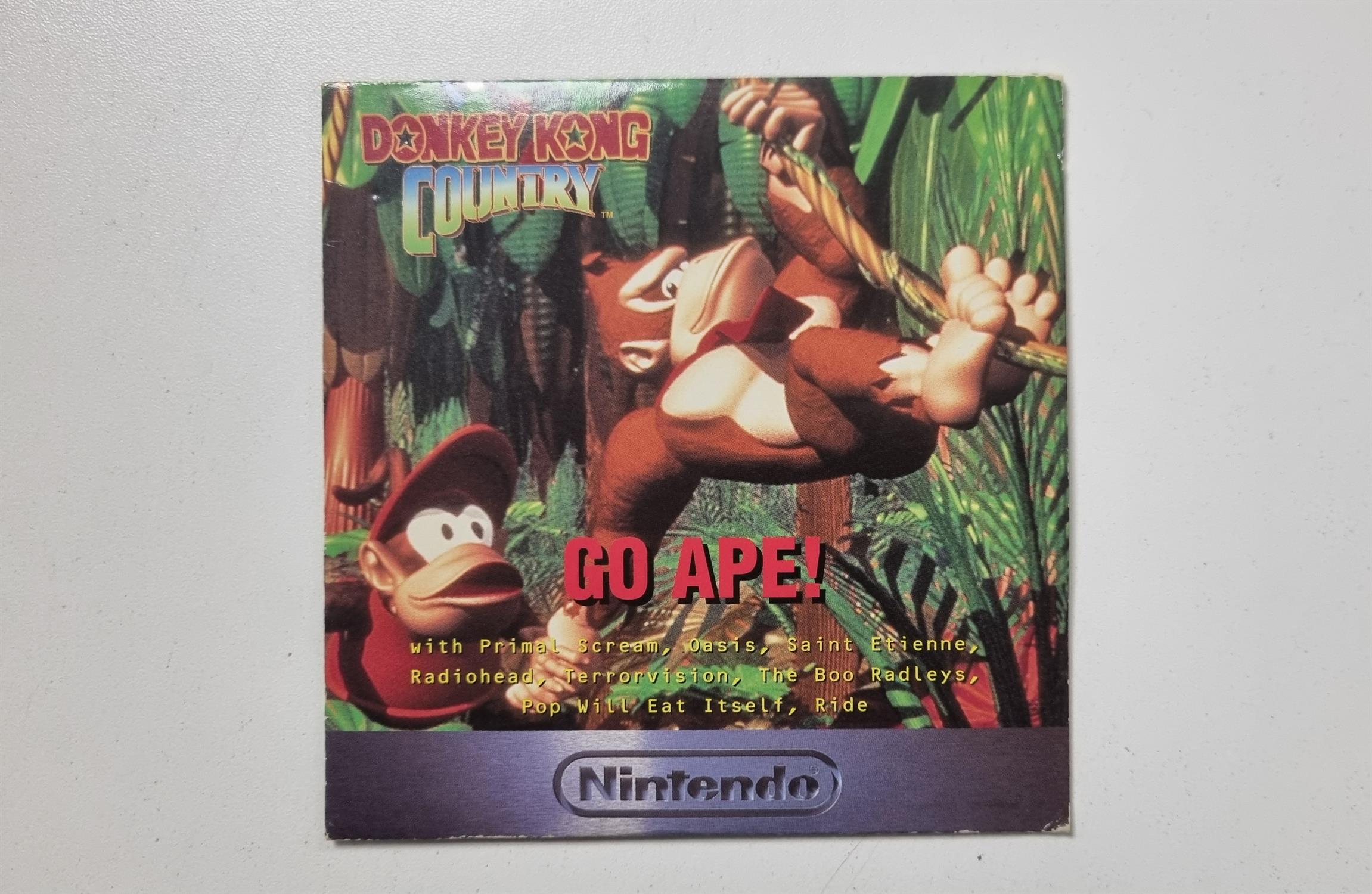 Super Nintendo (SNES) Donkey Kong Country bundle Includes: Donkey Kong Country 1 (w/Go Ape CD), - Image 2 of 2
