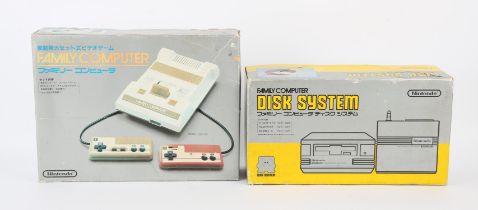 Famicom bundle (NTSC-J) Includes: Family Computer console and Disk System