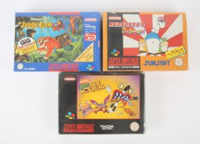 Super Nintendo (SNES) cartoon bundle Includes: AAAHH!!! Real Monsters, Disney's The Jungle Book
