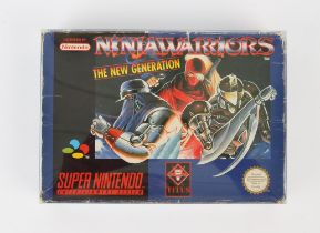 Super Nintendo (SNES) Ninja Warriors: The New Generation (PAL)
