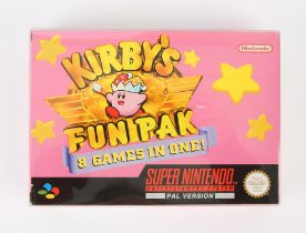Super Nintendo (SNES) Kirby's Fun Pak (PAL)