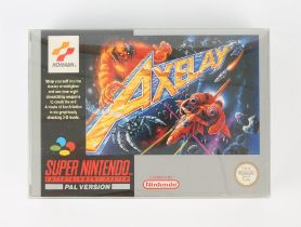 Super Nintendo (SNES) Axelay (PAL)