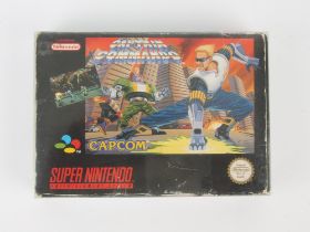 Super Nintendo (SNES) Captain Commando game (PAL)