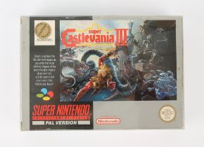 Super Nintendo (SNES) Super Castlevania IV (PAL)