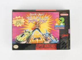 Super Nintendo (SNES) Rock 'n' Roll Racing (NTSC)