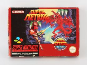 Super Nintendo (SNES) Super Metroid 'Big Box' (PAL)