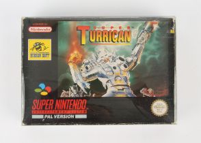 Super Nintendo (SNES) Super Turrican (PAL)
