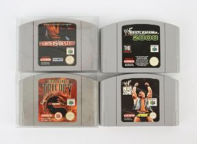 Nintendo 64 (N64) fighting bundle [loose carts] Includes: Mortal Kombat Trilogy, Fighters Destiny,