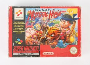 Super Nintendo (SNES) The Legend of Mystical Ninja (PAL)