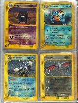 Pokemon TCG. Part complete Pokemon Expedition set. Approximately 40-50 cards and includes three