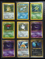 Pokemon TCG. Lot of 90 Pokemon Holographic cards from the Wizards of the Coast era both English and