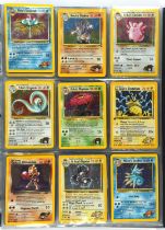 Pokemon TCG. Pokemon Gym Heroes Near Complete Set. Includes 14 holos with the Lt Surges Electabuzz