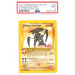 Pokemon TCG. Italian Shining Kabutops 1st Edition 108/105 graded PSA 9. The 1st edition Italian