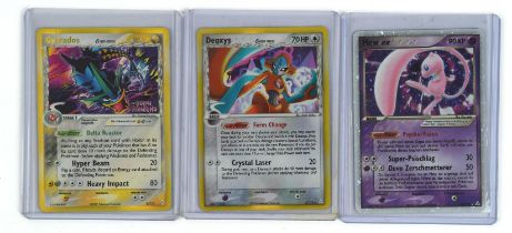 Pokemon TCG. Lot of approximately 100-120 Cards from EX Holon Phantoms. Includes a Mew EX which is