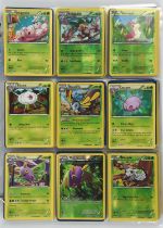 Pokemon TCG. Pokemon Roaring Skies part complete set, approximately 80-90 cards including EX's,