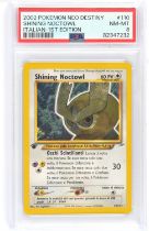 Pokemon TCG. Italian Shining Noctowl 1st Edition 110/105 graded PSA 8. The 1st edition Italian