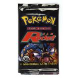 Pokemon TCG. Team Rocket 1st edition sealed booster pack. This item is from the collection of the