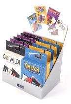 12 sealed and unused Wizards of the Coast card games contained in original shop display box.