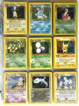 Pokemon TCG. Neo Genesis, near complete set including 12 holos and most of the non holos only