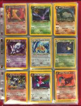 Pokemon TCG. Neo Destiny Unlimited near complete set including 11 Holos and multiple duplicates of