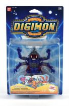 Original Bandai boxed Digimon transformable figure featuring Kabuterimon.