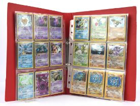 Pokemon TCG. Binder of 100-120 Holographic and Reverse Holographic Pokémon Cards mostly from the EX