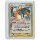 Pokemon TCG. Charizard Crystal Guardians Reverse Holographic Pokémon Card 4/100.