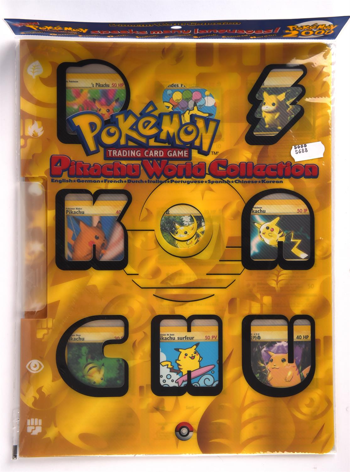 Pokemon TCG. One Sealed Pikachu World Collection Binder and one Neo 2 Japanese Premium Binder which - Image 2 of 2