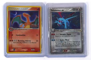 Pokemon TCG. Part complete Pokemon EX Power Keepers Set including Salamence EX and Reverse holo