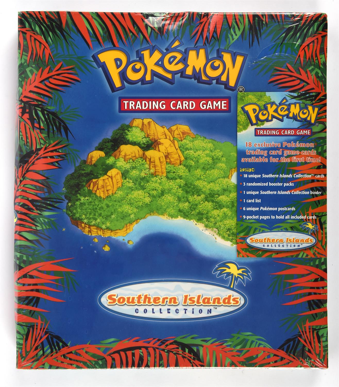 Pokemon TCG - Sealed Southern Islands Collection. This lot contains a sealed Southern Islands