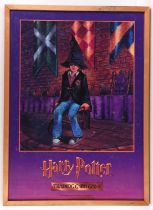 Harry Potter Wizards of the Coast Pre-licensing approval poster. This artwork was produced by