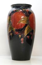 William Moorcroft (British,1872-1945) for Moorcroft, Pomegranate shouldered ovoid vase height 26cm.