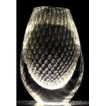 Francesco Ragazzi,(Italian, B. 1965), a Murano glass vase, of compressed ovoid form,