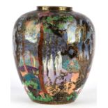 Susannah Margaretta "Daisy" Makeig-Jones (British, 1881-1945) for Wedgwood, a fairyland lustre jar