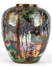 Susannah Margaretta "Daisy" Makeig-Jones (British, 1881-1945) for Wedgwood, a fairyland lustre jar