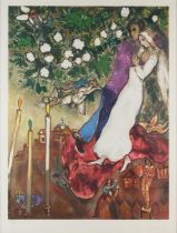 § Marc Chagall (Russian-French, 1887-1985), 'La mariage', lithograph in colours, ed. 349/750,