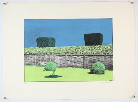 † Ivor Abrahams (British, 1935-2015). The Garden Suite V, colour screen-print, signed and dated '70